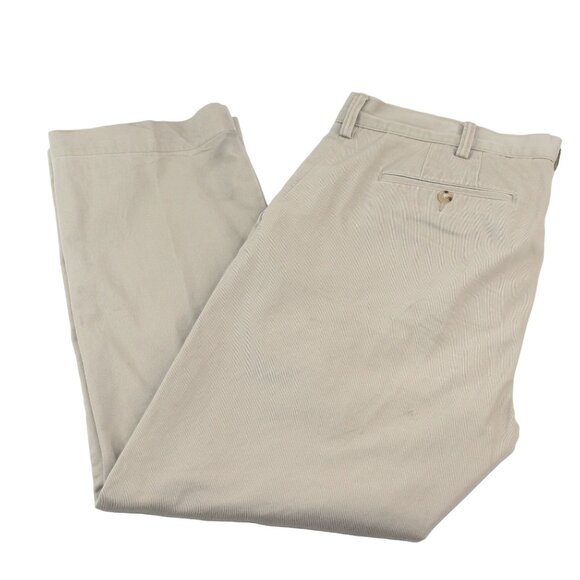 Polo Ralph Lauren Mens Sz 32X29 Stretch Classic Fit Flat Chino Light Tan Pants - Picture 2 of 16